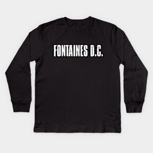 Fontaines DC Kids Long Sleeve T-Shirt